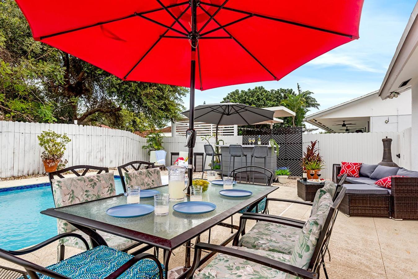 Bright Villa, Heated Pool, 2 Kings, By Everglades, Biscayne & Keys Homestead Exterior foto